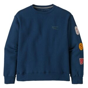 Patagonia Uprisal Crew Sweatshirt with Clean Climb Badges